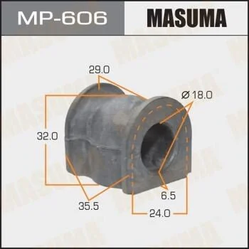 <strong>Втулка стабілізатора (Кратно 2) зад Accord/Torneo MASUMA MP606 (фото 1)</strong>
