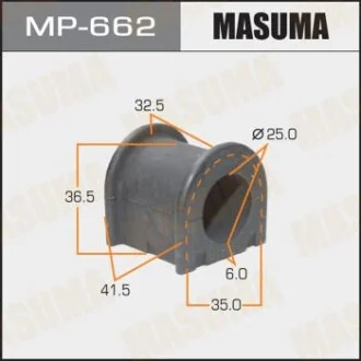 Втулка стабілізатора переднього Lexus ES 350 (06-) (Кратно 2 шт) Masuma для MASUMA MP662 фото товару