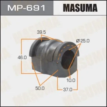<strong>Втулка стабілізатора переднього Nissan X-Trail (00-07) (Кратно 2 шт) Masuma MASUMA MP691 (фото 1)</strong>