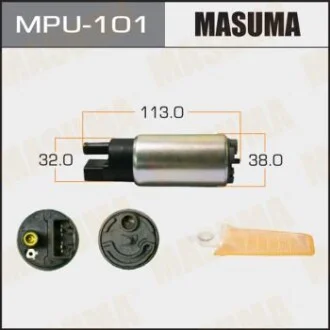 Бензонасос електричний (+сітка)) Toyota для MASUMA MPU101 фото товару