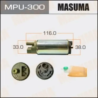 Бензонасос електричний (+сітка)) Mitsubishi для MASUMA MPU300 фото товару