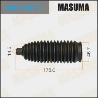 Пильовик рульової рейки (пластик) Mitsubishi Lancer (07-12), Outlander (05-12) для MASUMA MR2401 фото товару