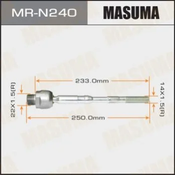 <strong>Рульова тяга (MR-N240) MASUMA MRN240 (фото 1)</strong>