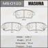 <strong>Колодка гальмівна MASUMA MS0123 (фото 1)</strong>