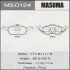 <strong>Колодки тормозные передн AN-4328K, P24046 MASUMA MS0124 (фото 1)</strong>
