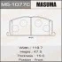 <strong>Колодка гальмівна MASUMA MS1077 (фото 1)</strong>