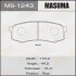 <strong>Колодка гальмівна задня Lexus GX 460 (09-)/ Mitsubishi Pajero (06-)/ Toyota Land Cruiser Prado (05-) MASUMA MS1243 (фото 1)</strong>