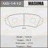 <strong>Колодка тормозная задн TOYOTA LAND_CRUISER 200 MASUMA MS1412 (фото 1)</strong>