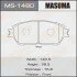<strong>Колодки тормозные передн AN-670K, NP1024, P83105 MASUMA MS1480 (фото 1)</strong>