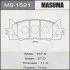 <strong>Колодка гальмівна передня Toyota Camry (06-) MASUMA MS1521 (фото 1)</strong>