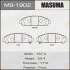 <strong>Колодка гальмівна передня Toyota Venza (09-16) MASUMA MS1902 (фото 1)</strong>