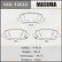 <strong>Колодка гальмівна задня Toyota Venza (09-16) MASUMA MS1903 (фото 1)</strong>