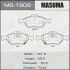 <strong>Колодки тормозные передн AN-8060WK, NP1129, P83085 MASUMA MS1906 (фото 1)</strong>