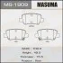 <strong>Колодка тормозная задняя Toyota Avensis (08-) MASUMA MS1909 (фото 1)</strong>