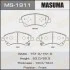 <strong>Колодка гальмівна передня Toyota Auris (06-15), Avensis (08-), Corolla (06-10) MASUMA MS1911 (фото 1)</strong>