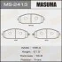 <strong>Колодки тормозные передн NISSAN PATROL) MASUMA MS2413 (фото 1)</strong>