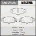 <strong>Колодка тормозная передняя Mitsubishi Lancer (00-08) MASUMA MS2435 (фото 1)</strong>