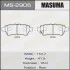 <strong>Колодка тормозная задняя Nissan Pathfinder (05-14) MASUMA MS2906 (фото 1)</strong>