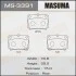 <strong>Колодка гальмівна задня Mitsubishi Pajero Sport (09-) MASUMA MS3391 (фото 1)</strong>