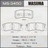 <strong>Колодка гальмівна задня Mitsubishi ASX (10-15), Grandis (04-10), Lancer (08-12), Outlander (07-12), Pajero (-06;06-) MASUMA MS3450 (фото 1)</strong>