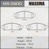 <strong>Колодка гальмівна передня Mitsubishi L200 (07-), Pajero Sport (09-15) MASUMA MS3900 (фото 1)</strong>