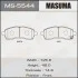 <strong>Колодка гальмівна MASUMA MS5544 (фото 1)</strong>