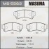 <strong>Колодка гальмівна передня Mazda 6 (07-12) MASUMA MS5563 (фото 1)</strong>