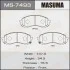 <strong>Колодка гальмівна MASUMA MS7493 (фото 1)</strong>