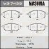 <strong>Колодка гальмівна передня Subaru Forester (12-), Impreza (08-14), Legacy (09-14) MASUMA MS7499 (фото 1)</strong>