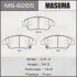 <strong>Колодки тормозные передн HONDA CIVIC IX (FB, FG) 1.8 (FB2) (12-17), HONDA CR-Z (MASUMA MS8265 (фото 1)</strong>