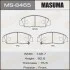 <strong>Колодка гальмівна передня Honda Accord (02-05), Civic (06-11), FR-V (05-09) MASUMA MS8465 (фото 1)</strong>
