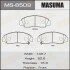 <strong>Колодки тормозные передн AN-668WK, NP8010, P28034 MASUMA MS8509 (фото 1)</strong>