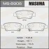 <strong>Колодка тормозная задняя Honda CR-V (07-12) MASUMA MS8906 (фото 1)</strong>