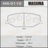 <strong>Колодка гальмівна MASUMA MS9118 (фото 1)</strong>