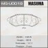 <strong>Колодки гальмівні (MS-U0018) MASUMA MSU0018 (фото 1)</strong>