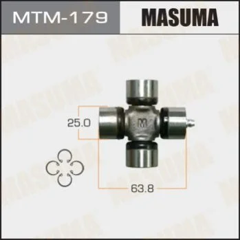 <strong>Хрестовина карданного валу (25x63.8) Mitsubishi MASUMA MTM179 (фото 1)</strong>