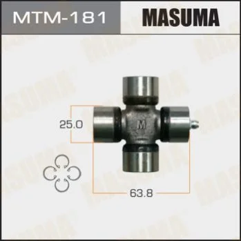 <strong>Хрестовина карданного валу (MTM-181) MASUMA MTM181 (фото 1)</strong>
