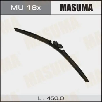 <strong>Щітка склоочисника 450 мм 18 безкаркасна, DNTL 1.1, (MU-18x) MASUMA MU18x (фото 1)</strong>