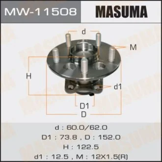 Маточина колеса (MW-11508) для MASUMA MW11508 фото товару