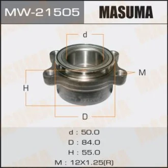 Ступиця колеса заднього у зборі з підшипником Infinity FX 35 (02-08) для MASUMA MW21505 фото товару