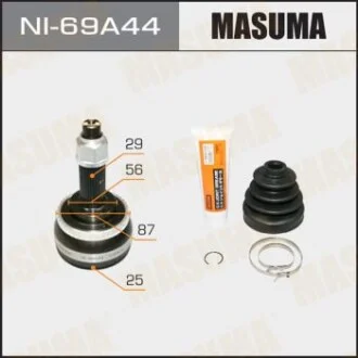 ШРУС зовнішній Nissan Maxima, X-Trail (00-07) (нар 29/вн 25) для MASUMA NI69A44 фото товару