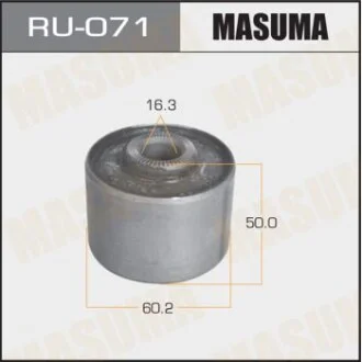 Сайлентблок переднього нижнього важеля Nissan Patrol (-10) для MASUMA RU071 фото товару