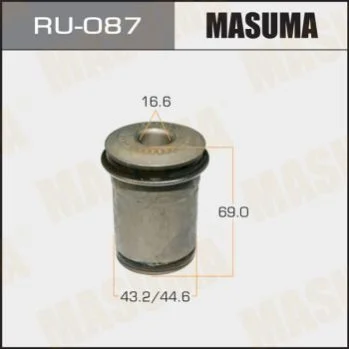 <strong>Сайлентблок переднього нижнього важеляToyota Hillux (-04) MASUMA RU087 (фото 1)</strong>
