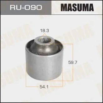 Сайлентблок переднього нижнього важеля задній Toyota Land Cruiser (-04) для MASUMA RU090 фото товару