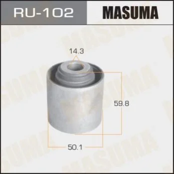 <strong>Сайлентблок заднього поздовжнього важеля Nissan Pathfinder (-05) MASUMA RU102 (фото 1)</strong>