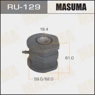 Сайлентблок CRV... передній нижній (RU-129) для MASUMA RU129 фото товару