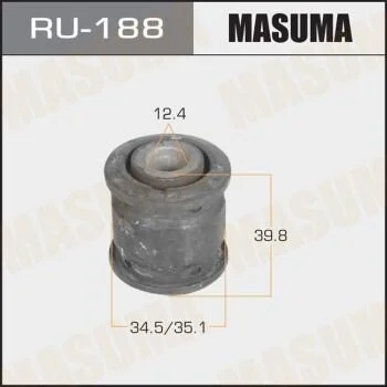 <strong>Сайлентблок задній Subaru Impreza, Legasy, Forester MASUMA RU188 (фото 1)</strong>