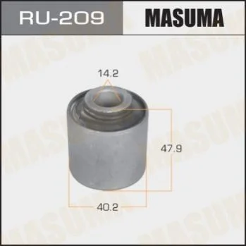 <strong>Сайлентблок заднього поздовжнього важеля Nissan Pathfinder (-05) MASUMA RU209 (фото 1)</strong>