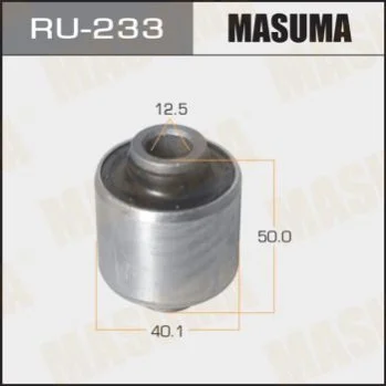 <strong>Сайлентблок заднього поперечного важеля плаваючий Mitsubishi Lancer (03-12), Outlander (03-12) MASUMA RU233 (фото 1)</strong>