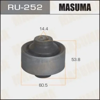 <strong>Сайлентблок переднього нижнього важеля задній Mitsubishi Lancer (00-09), Outlander (03-09) MASUMA RU252 (фото 1)</strong>